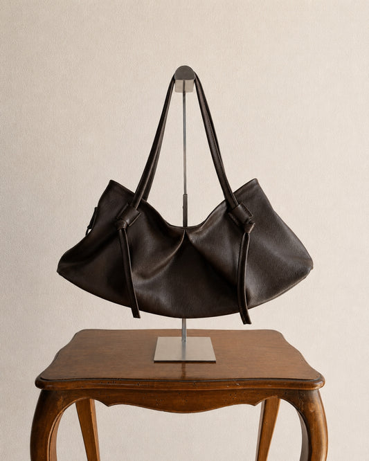 DUMPLING BAG IN MOKA