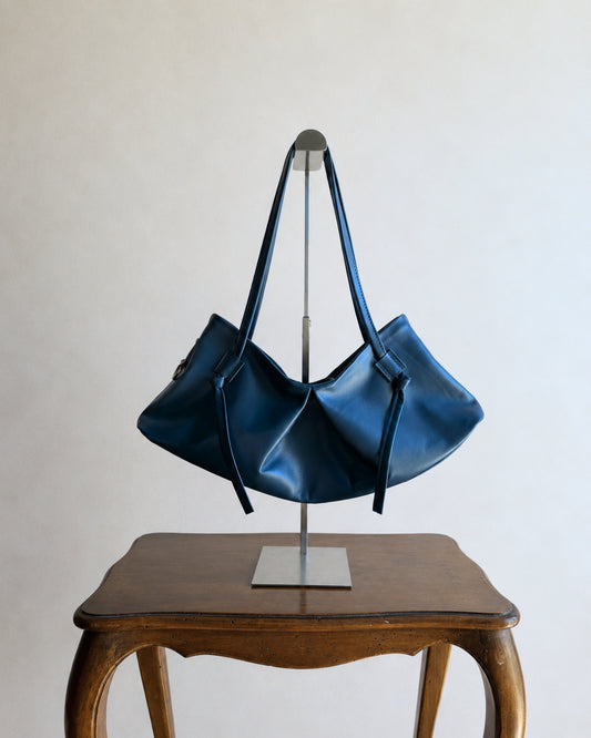 DUMPLING BAG IN TEAL