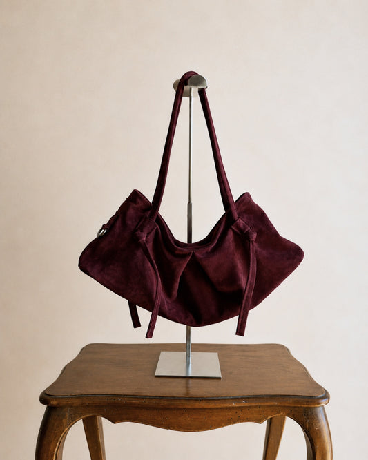 DUMPLING BAG IN RASPBERRY