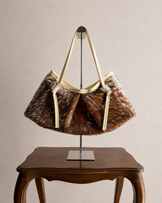 DUMPLING BAG IN BAMBI