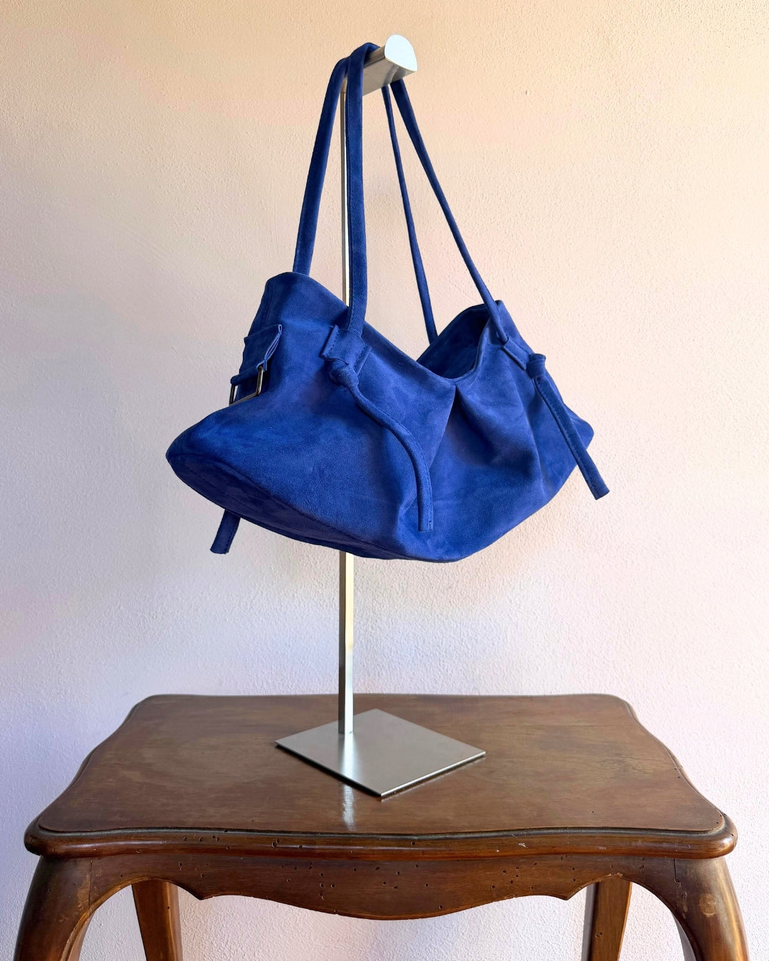 DUMPLING BAG IN BLUETTE