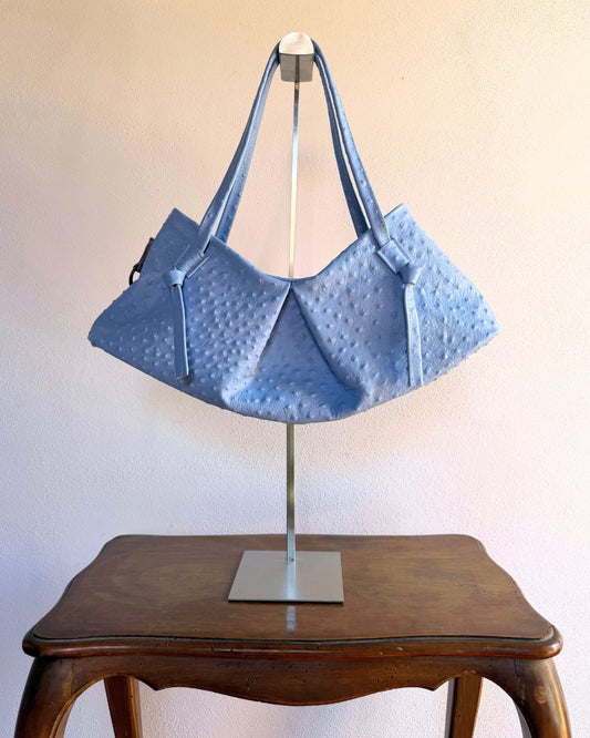 DUMPLING BAG IN INDIGO