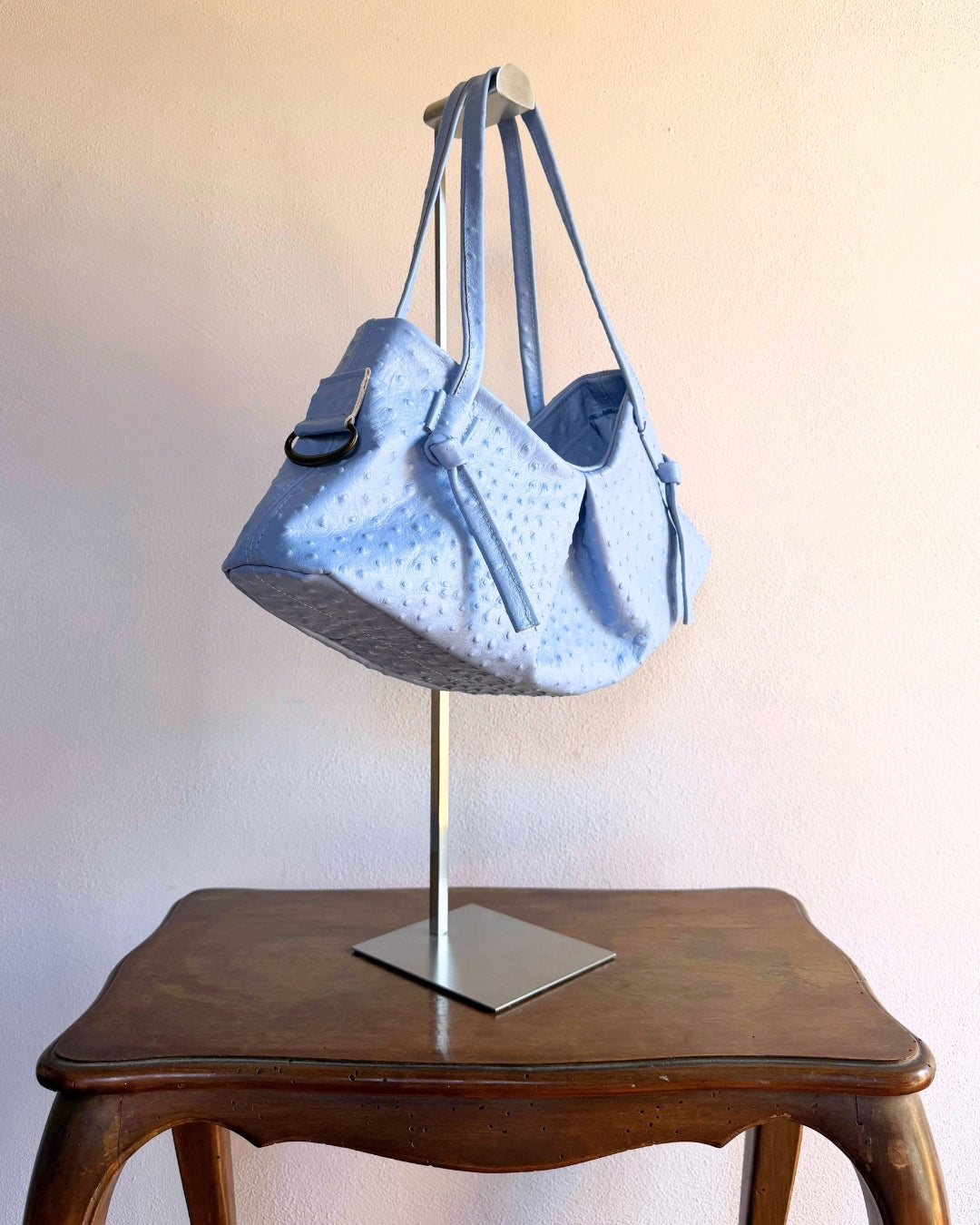 DUMPLING BAG IN INDIGO