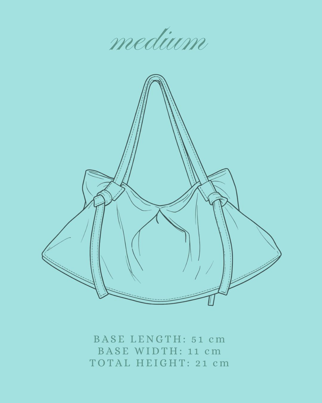 DUMPLING BAG IN LAGOON