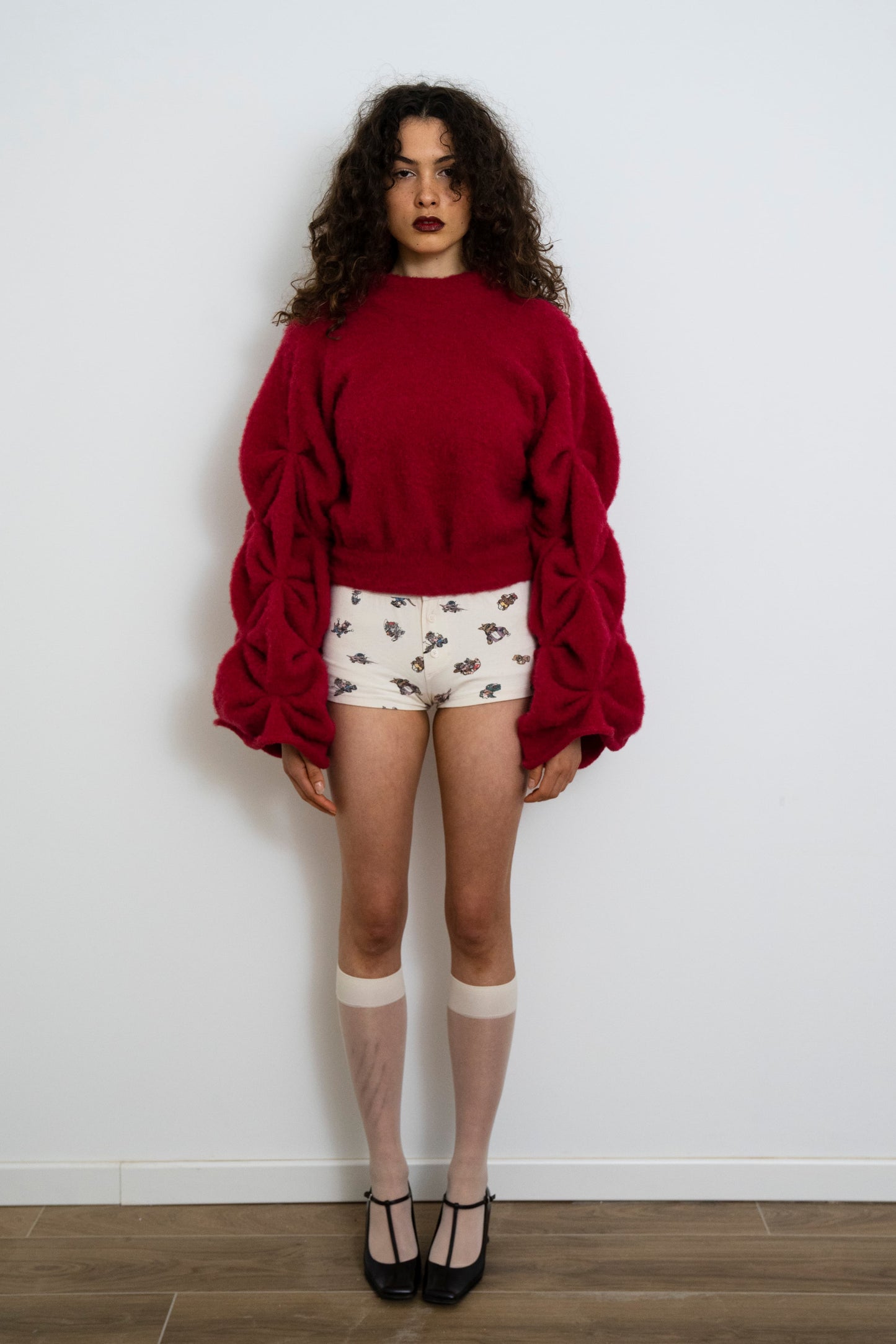 CLAUDYA KNIT IN TRUE RED